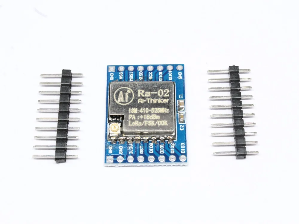 SX1278 LoRa Module 433M 10KM Ra-02 Ai-Thinker Wireless Spread Spectrum Transmission Socket for Smart Home DIY
SX1278 LoRa Module 433M 10KM Ra-02 Ai-Thinker Wireless Spread Spectrum Transmission Socket for Smart Home DIY