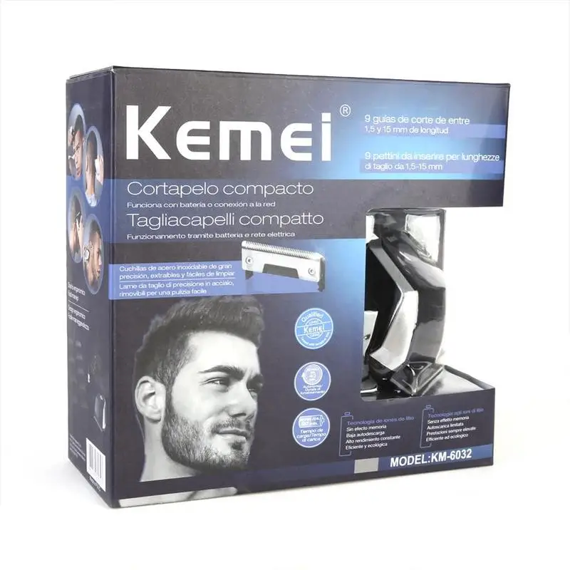 Professional Shaving Head Shaver Trimmer Waterproof 90 Minutes Quick Charge Hair Clipper Global Voltage 100-240v
Professional Shaving Head Shaver Trimmer Waterproof 90 Minutes Quick Charge Hair Clipper Global Voltage 100-240v