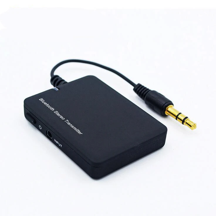 Mini 3.5mm Wireless Bluetooth TransmitterTransmite Bluetooth Audio Transmitter A2DP Stereo Dongle Adapter for iPod TV Mp3 MP4 PC
Mini 3.5mm Wireless Bluetooth TransmitterTransmite Bluetooth Audio Transmitter A2DP Stereo Dongle Adapter for iPod TV Mp3 MP4 PC