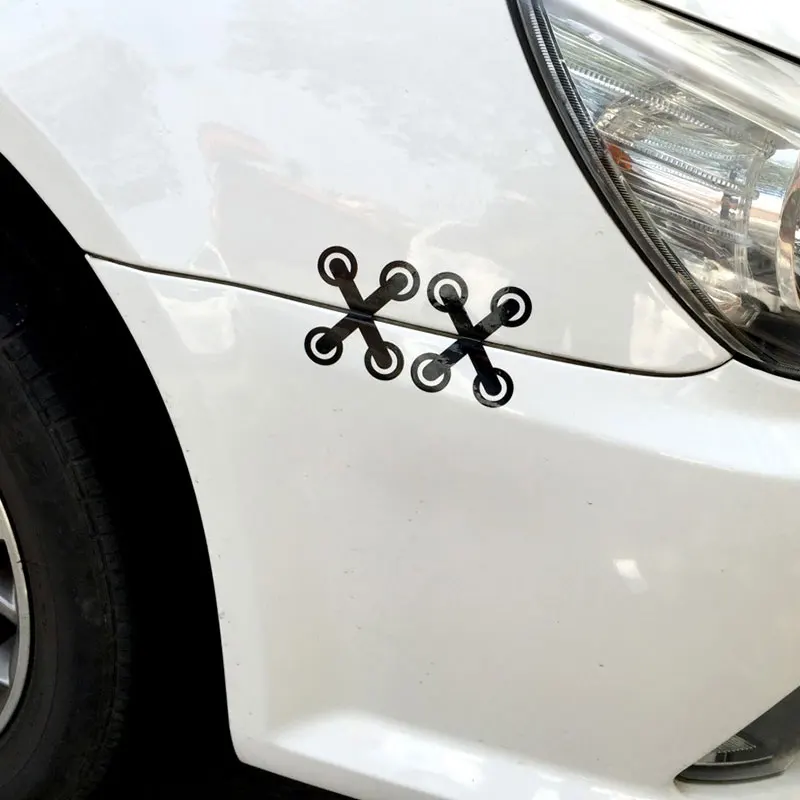 Car Stickers Decorative Stickers Funny Stickers Fender Auto Cars Cross Shoelaces Universal 2 Colors
Car Stickers Decorative Stickers Funny Stickers Fender Auto Cars Cross Shoelaces Universal 2 Colors