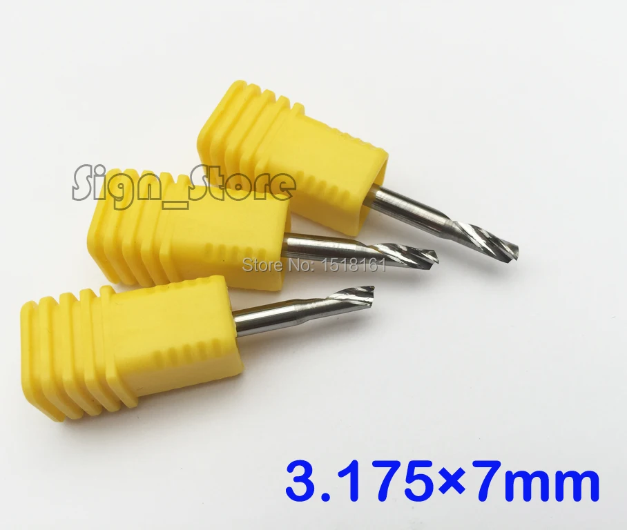 3pcs/ lot High-grade Single Blade Aluminium Cutting Single Flute CNC Router Bits 3.175 X 7mm
3pcs/ lot High-grade Single Blade Aluminium Cutting Single Flute CNC Router Bits 3.175 X 7mm