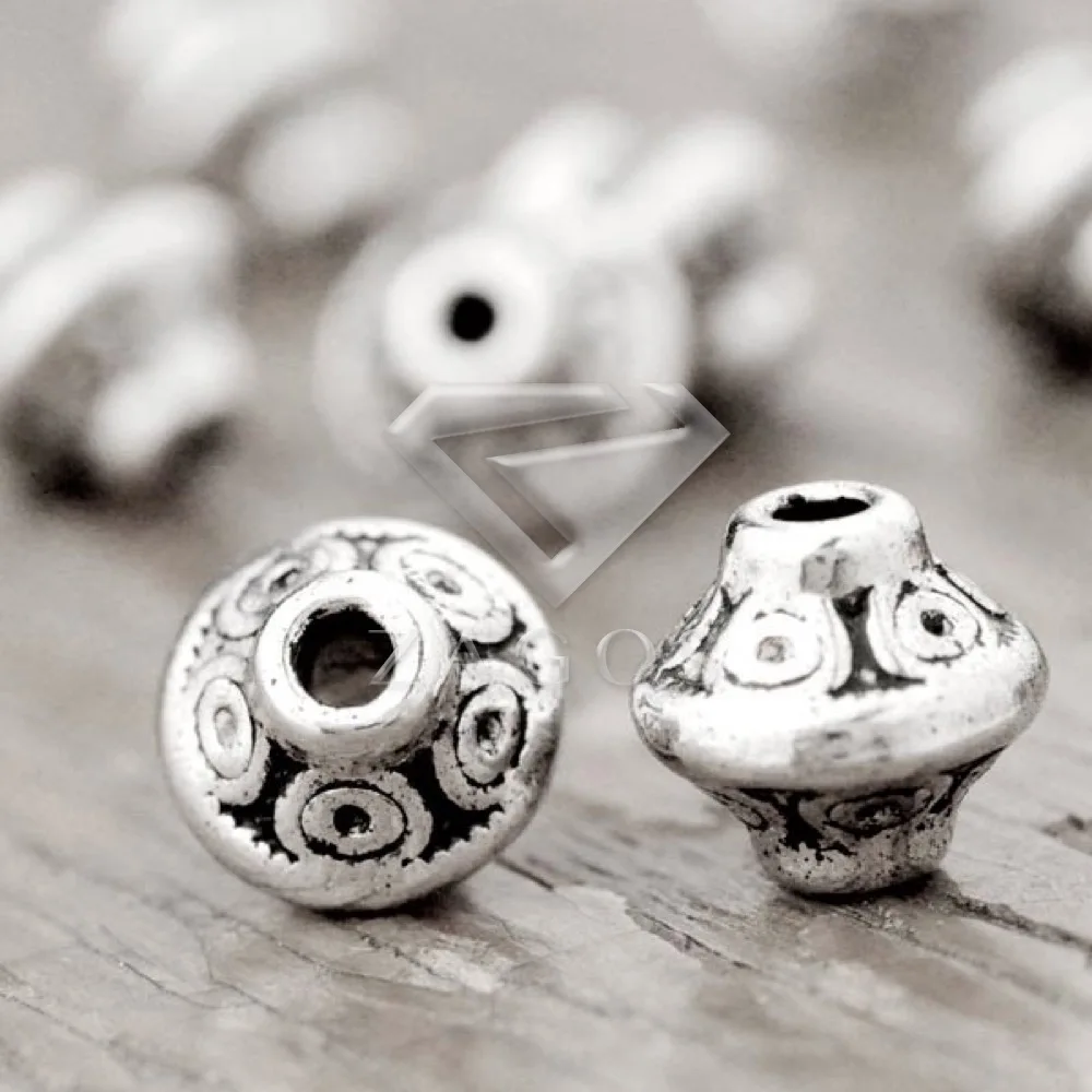 100Pcs Antique Silver Tibetan Silver Tone 7x7x6.5mm Bicone Fashion Beads Zinc Alloy Fit Bracelet Necklace Wholesale TS1757
100Pcs Antique Silver Tibetan Silver Tone 7x7x6.5mm Bicone Fashion Beads Zinc Alloy Fit Bracelet Necklace Wholesale TS1757