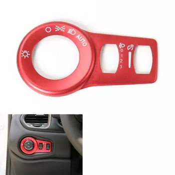 BBQ@FUKA Aluminum Red Car Fog Headlight Button Switch Trim Cover Decor Frame Styling Sticker Fit for Jeep Cherokee 2015+
BBQ@FUKA Aluminum Red Car Fog Headlight Button Switch Trim Cover Decor Frame Styling Sticker Fit for Jeep Cherokee 2015+