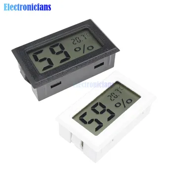 Mini Black/White LCD Digital Thermometer Hygrometer Indoor Convenient Temperature Sensor Humidity Meter Gauge Instruments Module
Mini Black/White LCD Digital Thermometer Hygrometer Indoor Convenient Temperature Sensor Humidity Meter Gauge Instruments Module