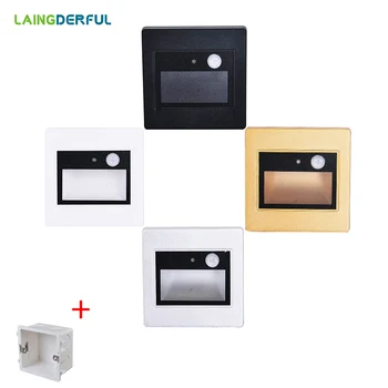 LAINGDERFUL LED Wall Lamp Stair Lights 1.5W led Night Light Floor Lighting ForFoyer Dining Room Footlights with 86 mounting box
LAINGDERFUL LED Wall Lamp Stair Lights 1.5W led Night Light Floor Lighting ForFoyer Dining Room Footlights with 86 mounting box