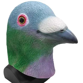 Breathable Pigeon Mask Animal face latex party mask Bird Head mask Halloween Cosplay Costume Animal Fancy Dress Masquerade Decor
Breathable Pigeon Mask Animal face latex party mask Bird Head mask Halloween Cosplay Costume Animal Fancy Dress Masquerade Decor