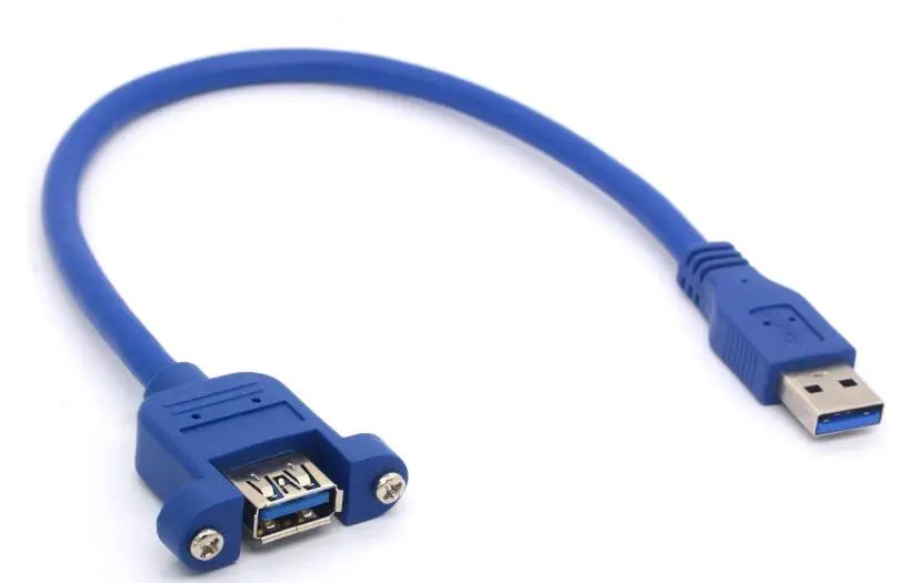 LBSC USB 3.0 Extension Cable USB 3.0 Male to Female Adapter Cord with Screw Panel Mount For Industrial Computer PC 30CM
LBSC USB 3.0 Extension Cable USB 3.0 Male to Female Adapter Cord with Screw Panel Mount For Industrial Computer PC 30CM