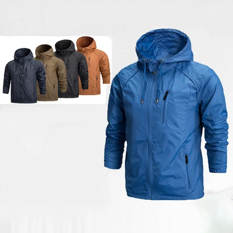 Vertvie 2018 Outdoor Hooded Casual Sunproof Men Running Jacket Fitness Windbreaker Zippered Long Sleeve Solid Male Coat Outwear1
Vertvie 2018 Outdoor Hooded Casual Sunproof Men Running Jacket Fitness Windbreaker Zippered Long Sleeve Solid Male Coat Outwear1