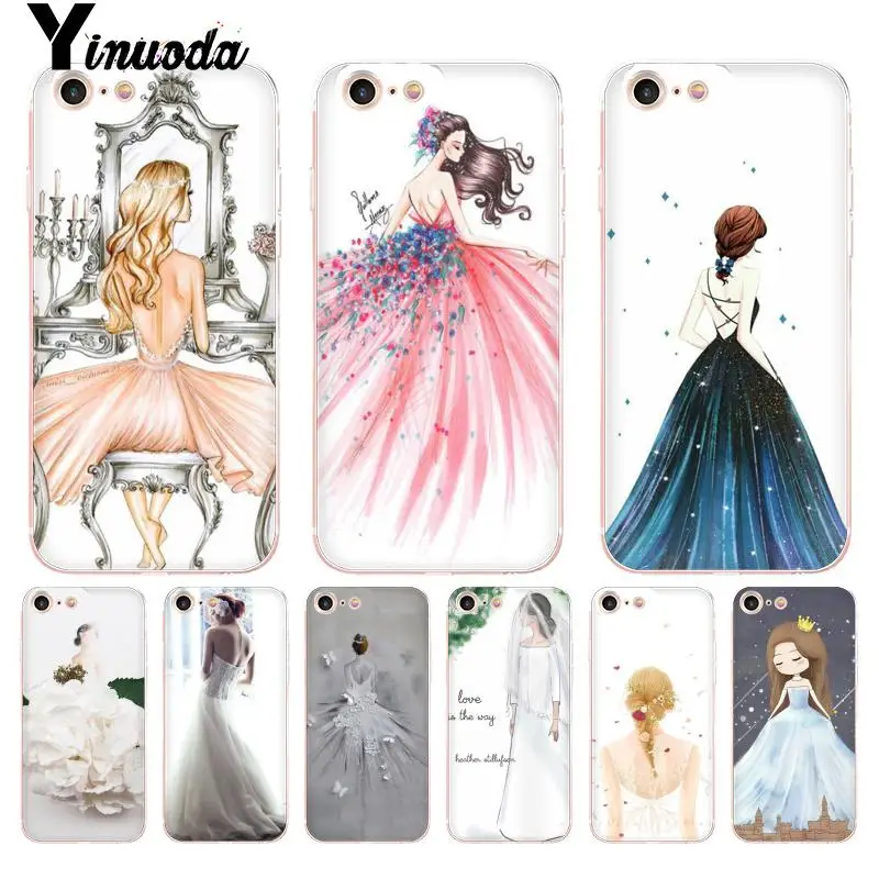 Yinuoda Wedding Dress Girl Coque Shell Phone Case for iPhone 8 7 6 6S Plus X 5 5S SE 5C XS XR Cover11 11pro 11promax
Yinuoda Wedding Dress Girl Coque Shell Phone Case for iPhone 8 7 6 6S Plus X 5 5S SE 5C XS XR Cover11 11pro 11promax