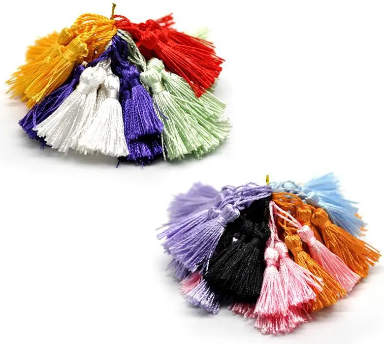 100PCs Mixed Silky Fringe Decorative Tassels New Multifunctional Accessories For Jewelry Garment Curtain Diy Craft 4.5-5cm
100PCs Mixed Silky Fringe Decorative Tassels New Multifunctional Accessories For Jewelry Garment Curtain Diy Craft 4.5-5cm