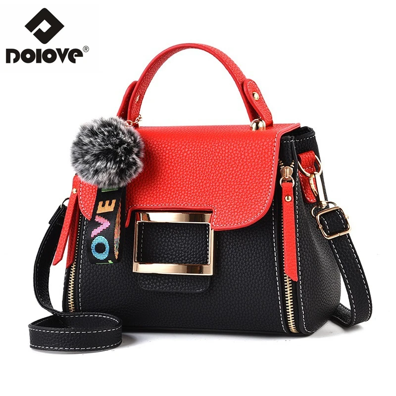 DOLOVE 2019 Fashionable New Women's Bag, Patchwork Messenger Bag, Single Shoulder Slant Span Handbag
DOLOVE 2019 Fashionable New Women's Bag, Patchwork Messenger Bag, Single Shoulder Slant Span Handbag