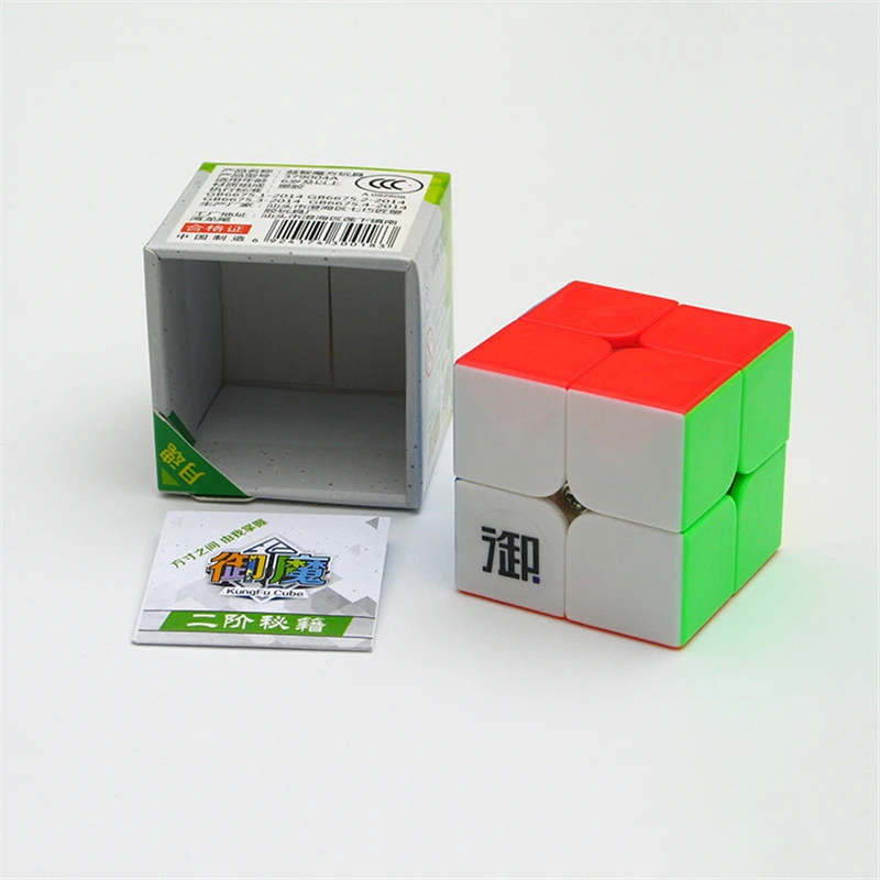 Фото Yumo Yuehun волшебный куб 2x2 кунг-фу пазл игрушки для соревнований вызов cubo magico подарки