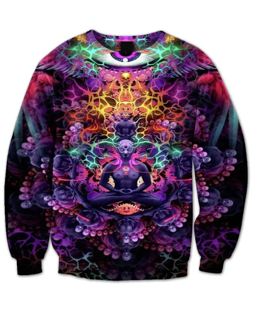iTrip Crewneck Sweatshirt Purple And Fluorescent Colors Psychedelic 3d Floral Printed Hoodies Women Men Autumn Fall Style Jumper
iTrip Crewneck Sweatshirt Purple And Fluorescent Colors Psychedelic 3d Floral Printed Hoodies Women Men Autumn Fall Style Jumper