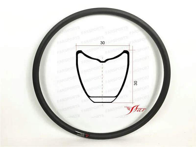 FS29T-30-30 Farsports XC 29er MTB carbon rims 30mm wide 30mm deep tubular rim for MTB bike wheel
FS29T-30-30 Farsports XC 29er MTB carbon rims 30mm wide 30mm deep tubular rim for MTB bike wheel