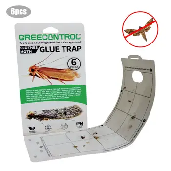6pcs Efficient Pantry Cloth Moth Adhesive Trap Lndian Meal Moths Strong Gel Plate Female Pheromones Lure Moth Non-toxic
6pcs Efficient Pantry Cloth Moth Adhesive Trap Lndian Meal Moths Strong Gel Plate Female Pheromones Lure Moth Non-toxic