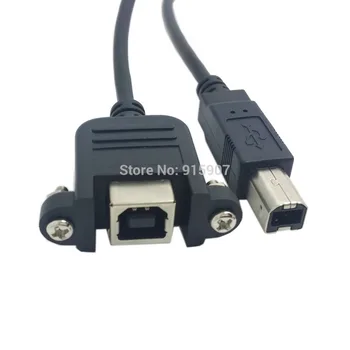 CYSM 10pcs/lot 50cm USB 2.0 B Type Male to Female Printer Scanner Hard Disk Extension Cable with Screws for Panel Mount
CYSM 10pcs/lot 50cm USB 2.0 B Type Male to Female Printer Scanner Hard Disk Extension Cable with Screws for Panel Mount