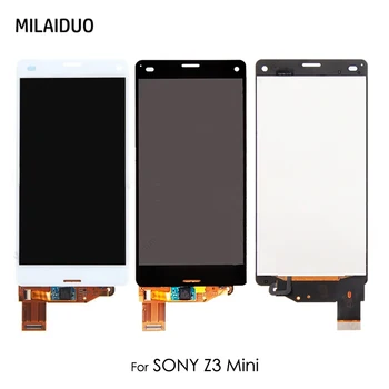 LCD Display For Sony Xperia Z3 mini D5803 D5833 Touch Screen Digitizer Assembly Replacement Black White with Frame
LCD Display For Sony Xperia Z3 mini D5803 D5833 Touch Screen Digitizer Assembly Replacement Black White with Frame