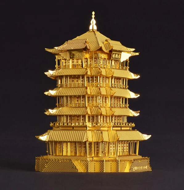 DIY 3D Metal Models juguetes educativos Models/Assemble Miniature Metallic Nano Puzzle Chinese ancient architecture
DIY 3D Metal Models juguetes educativos Models/Assemble Miniature Metallic Nano Puzzle Chinese ancient architecture