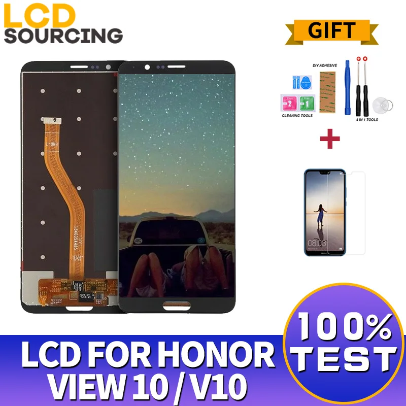 5.99"inch LCD Display For Huawei Honor View 10 / V10 Touch Screen Digitizer Assembly Screen Glass Panel Replacement BKL-AL00 AL2
5.99"inch LCD Display For Huawei Honor View 10 / V10 Touch Screen Digitizer Assembly Screen Glass Panel Replacement BKL-AL00 AL2