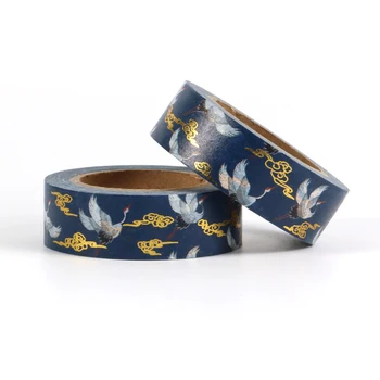 Flying crane Gilding Washi Tape Adhesive Masking Tape DIY Scrapbooking Sticker Label Japanese
Flying crane Gilding Washi Tape Adhesive Masking Tape DIY Scrapbooking Sticker Label Japanese