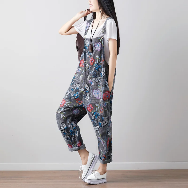 Casual Denim Overalls for Women Plus Size 2019 Spring Summer Rompers Womens Jumpsuit Print Korean High Waist Jeans Woman Leotard
Casual Denim Overalls for Women Plus Size 2019 Spring Summer Rompers Womens Jumpsuit Print Korean High Waist Jeans Woman Leotard