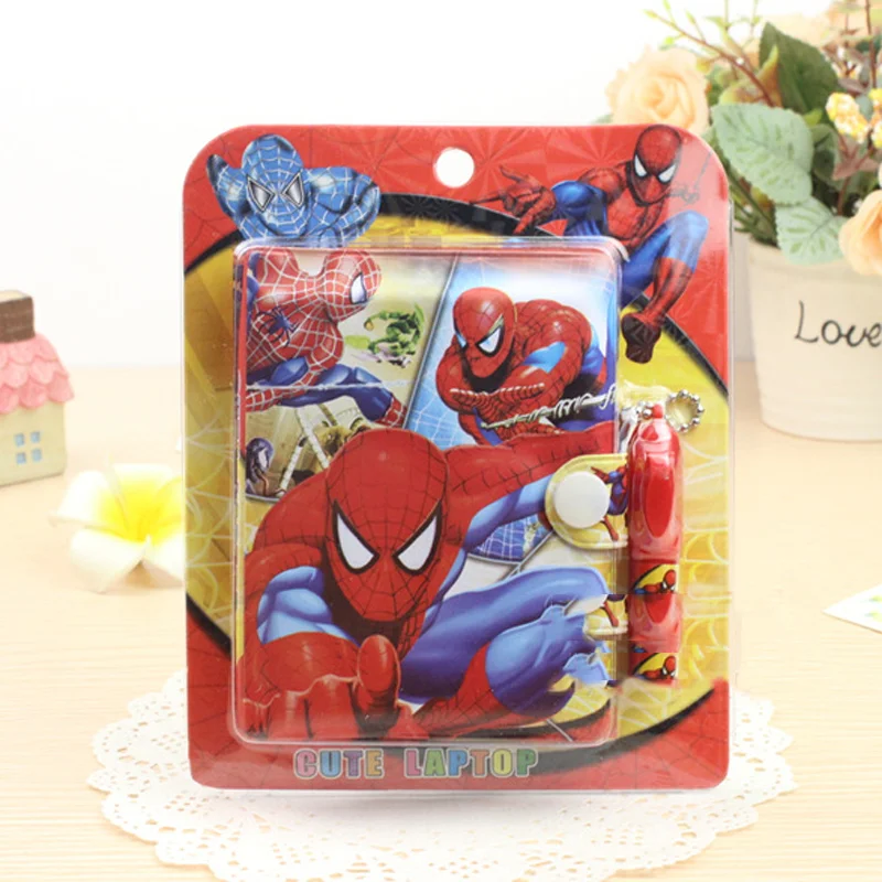 1 Set Cartoon Mini Super Hero Spiderman Notebook with Ballpoint Pen Set Notepad Diary Book School Office Stationery Supply
1 Set Cartoon Mini Super Hero Spiderman Notebook with Ballpoint Pen Set Notepad Diary Book School Office Stationery Supply