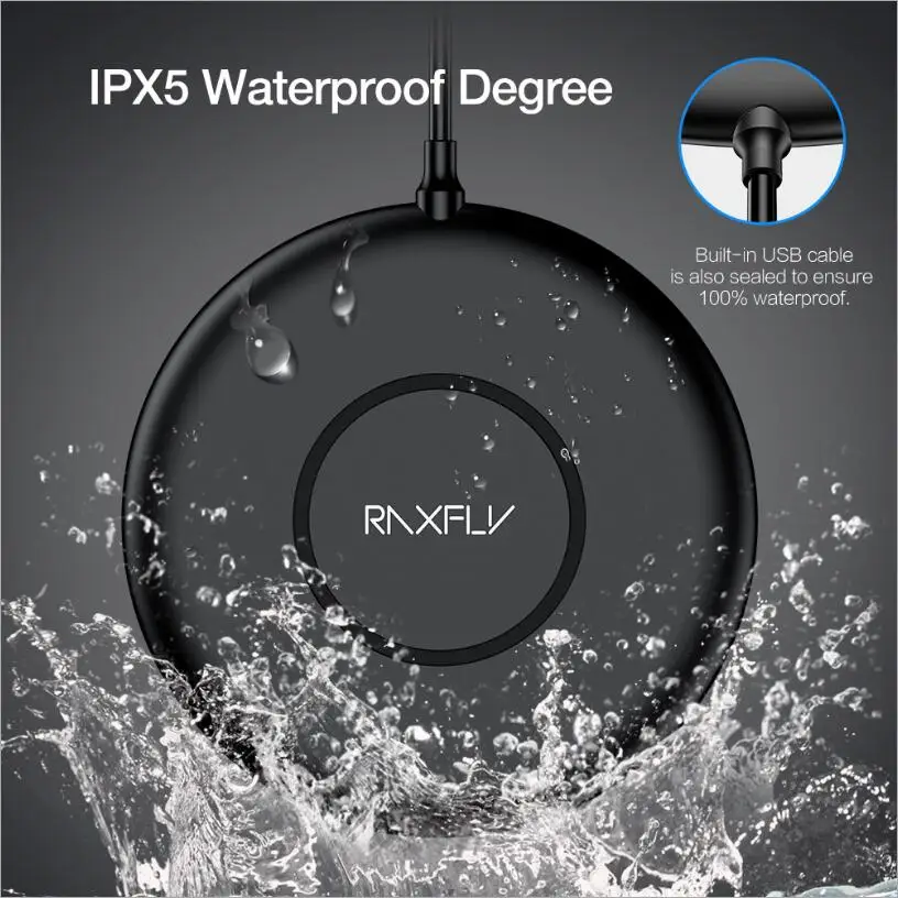 IPX5 waterProof Fast Wireless Charger for iPhone X/XS XR 8 Plus USB Charger Phone Wireless Charger For Samsung S9 S10+ Note 9 8
IPX5 waterProof Fast Wireless Charger for iPhone X/XS XR 8 Plus USB Charger Phone Wireless Charger For Samsung S9 S10+ Note 9 8
