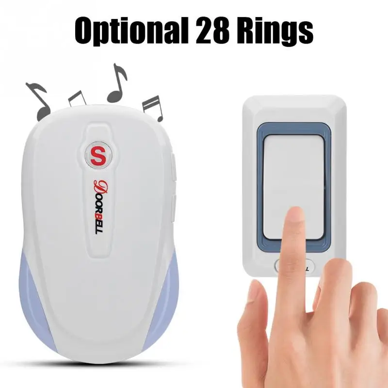 Waterproof Wireless DoorBell Chime EU//US/UK/AU Plug with outdoor Transmitter and Indoor Receiver Home Door Bell Free Shipping
Waterproof Wireless DoorBell Chime EU//US/UK/AU Plug with outdoor Transmitter and Indoor Receiver Home Door Bell Free Shipping