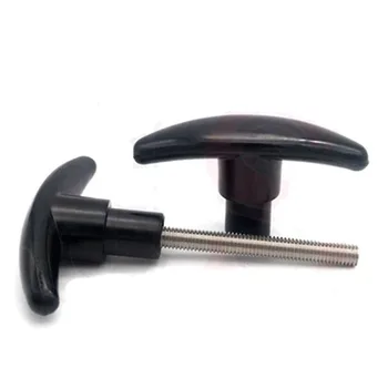 1pcs M6 304 stainless steel One-word T-handle T-type bakelite handle Hand screw T hand wheel 10mm-70mm Length
1pcs M6 304 stainless steel One-word T-handle T-type bakelite handle Hand screw T hand wheel 10mm-70mm Length