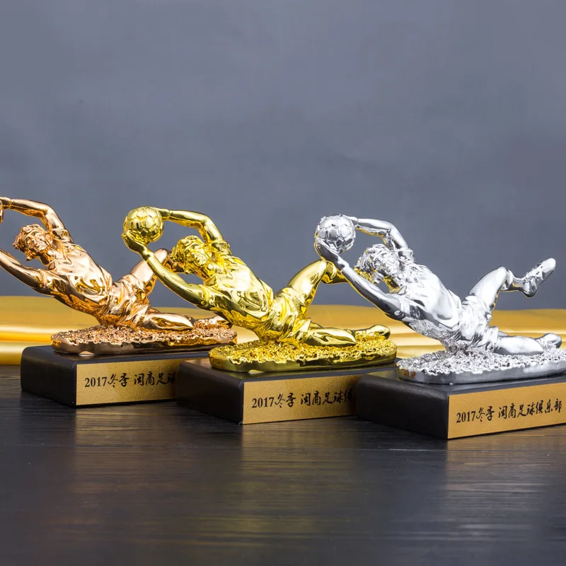 Sport Series Football Souvenir Goalkeeper Trophy World Cup Colophony Crafts Soccer Fan Gift Home Furnishing Articles L2430
Sport Series Football Souvenir Goalkeeper Trophy World Cup Colophony Crafts Soccer Fan Gift Home Furnishing Articles L2430