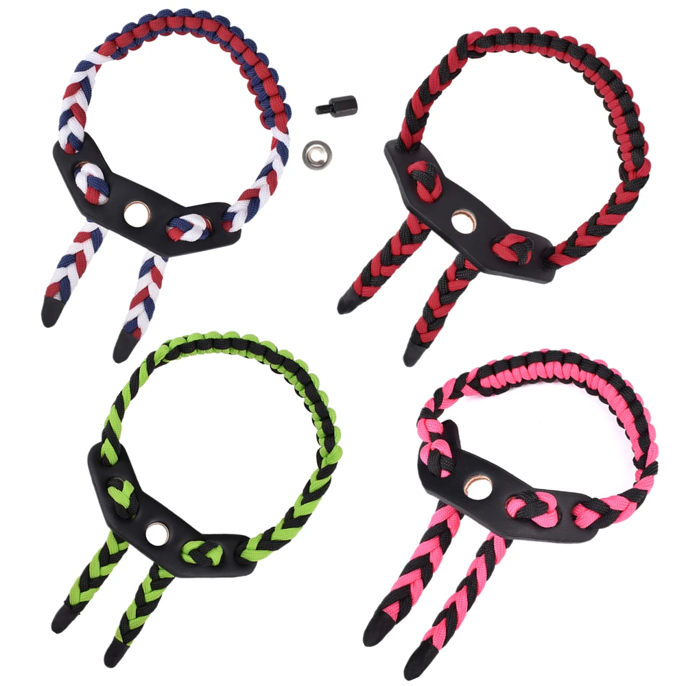 1Pc Adjustable Compound Bow Sling 4 Color Wrist Braided Wrist Cord Rope Strap for Compound Hunting Shoot
1Pc Adjustable Compound Bow Sling 4 Color Wrist Braided Wrist Cord Rope Strap for Compound Hunting Shoot
