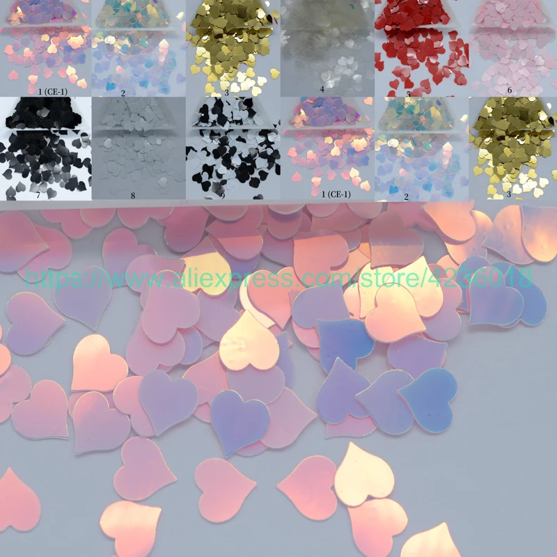 Sequin 25g 8mm Flat Peach Heart Shape PVC Loose Sequins For Crafts Paillettes Sewing Decoration Handcraft DIY Accessory
Sequin 25g 8mm Flat Peach Heart Shape PVC Loose Sequins For Crafts Paillettes Sewing Decoration Handcraft DIY Accessory