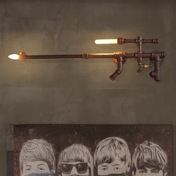 Creative Retro Nostalgic Water Pipe wall lamp American Village Aisle Decoration Bar Wall Light
Creative Retro Nostalgic Water Pipe wall lamp American Village Aisle Decoration Bar Wall Light
