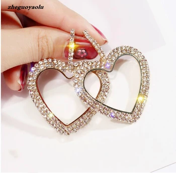 Korean Fashion Jewelry Personality Temperament Crystal Tassel Bride Earrings Oorbellen Earrings For Women Love Long Earrings
Korean Fashion Jewelry Personality Temperament Crystal Tassel Bride Earrings Oorbellen Earrings For Women Love Long Earrings