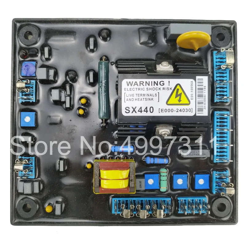 AVR SX 440 Chinese Factory hot saling Diesel Generator Automatic Voltage Regulator AVR SX440 for blushless genset usage
AVR SX 440 Chinese Factory hot saling Diesel Generator Automatic Voltage Regulator AVR SX440 for blushless genset usage