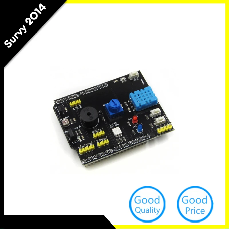 1 PCS Multifunction Expansion Board DHT11 LM35 Temperature Humidity For Arduino UNO
1 PCS Multifunction Expansion Board DHT11 LM35 Temperature Humidity For Arduino UNO