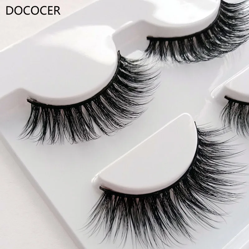 3 pairs mink eyelashes natural false eyelashes 3D mink lashes makeup soft fake eyelash extension hand made eye lashes D14
3 pairs mink eyelashes natural false eyelashes 3D mink lashes makeup soft fake eyelash extension hand made eye lashes D14