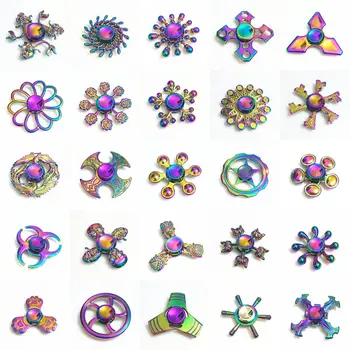 Rainbow Heptagonal Hand Spinner fidget Zinc Alloy Metal fidget spinner metal bearing edc finger Spinner Hand SZJD
Rainbow Heptagonal Hand Spinner fidget Zinc Alloy Metal fidget spinner metal bearing edc finger Spinner Hand SZJD