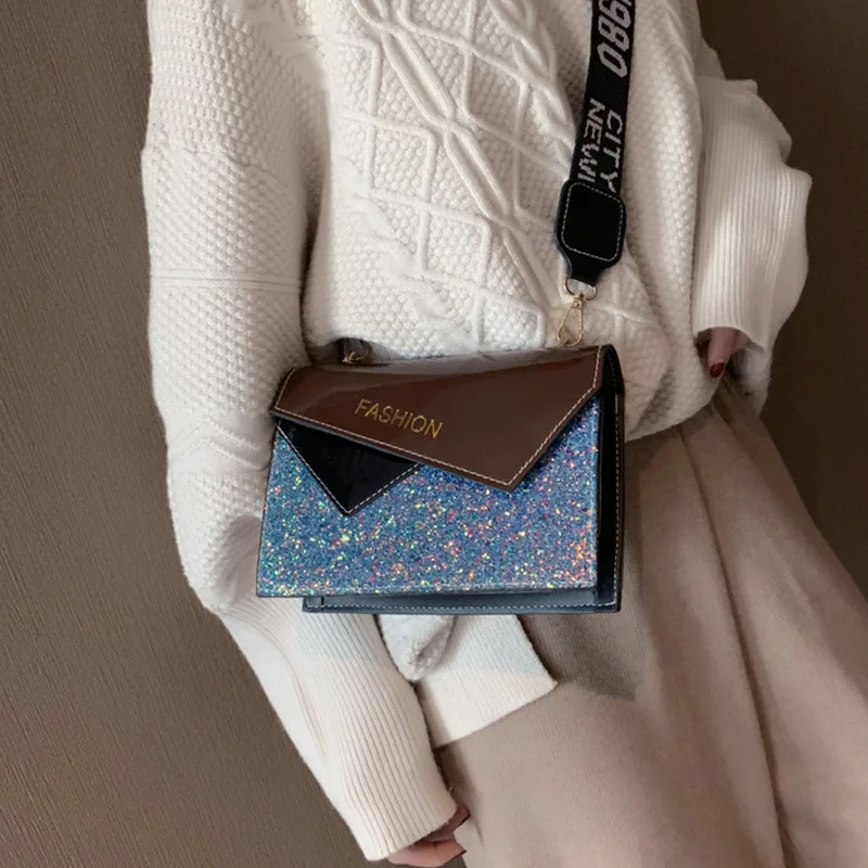 1 Pcs Women Shoulder Crossbody Bag Wide Shoulder Strap Sequin for Mobile Phone Keys MSJ99
1 Pcs Women Shoulder Crossbody Bag Wide Shoulder Strap Sequin for Mobile Phone Keys MSJ99