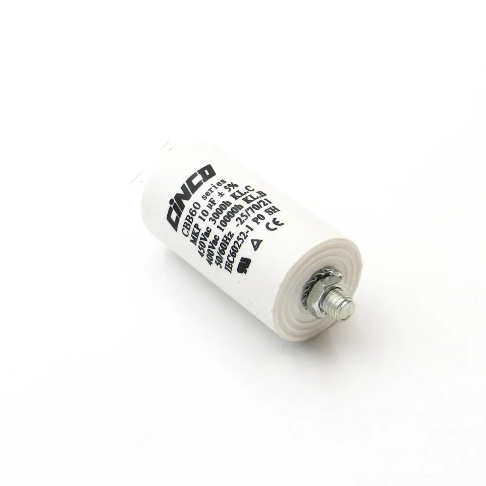 CBB60 Motor Run Capacitors 10 UF 400 450 V 4pins SH DB Polypropylene Film Ac Water Pump electrical engine mfd mf Vac Volt
CBB60 Motor Run Capacitors 10 UF 400 450 V 4pins SH DB Polypropylene Film Ac Water Pump electrical engine mfd mf Vac Volt