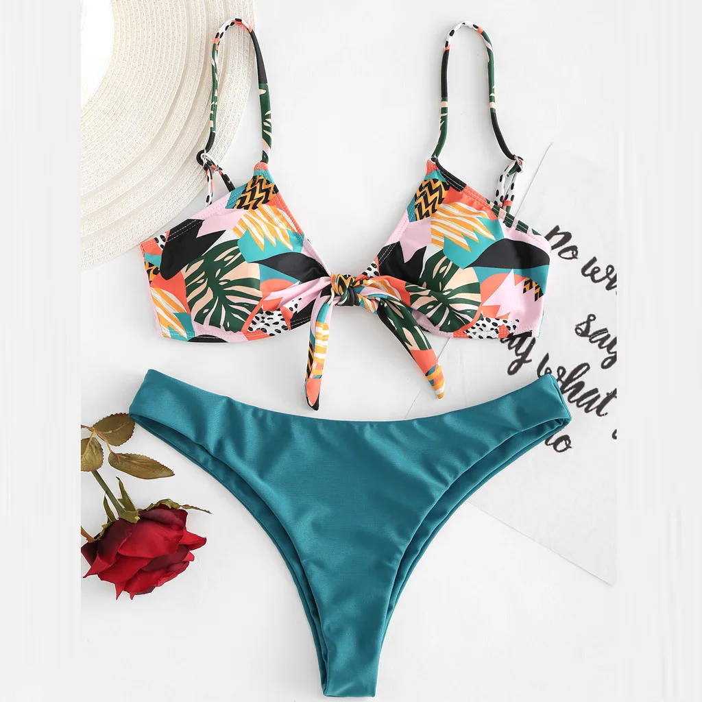Women's Digital Print Swimsuit Girls Split Sexy Beachwear Party Bow Bikini Badysuit Push-Up Padded Bra
Women's Digital Print Swimsuit Girls Split Sexy Beachwear Party Bow Bikini Badysuit Push-Up Padded Bra