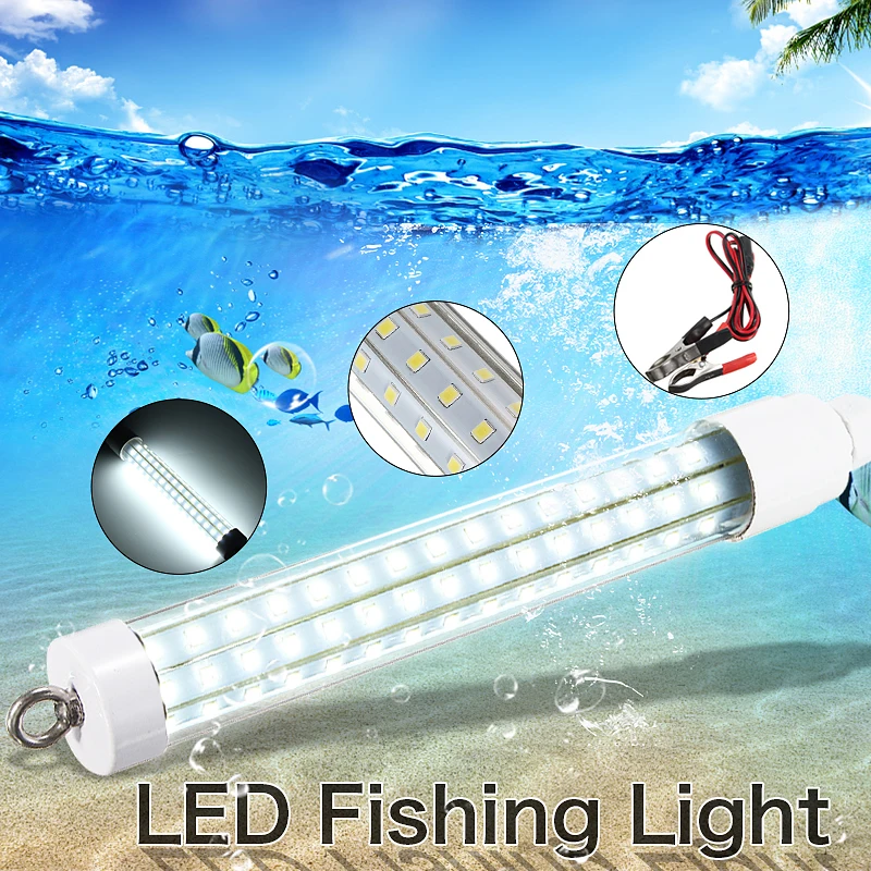 10W 12V White Fishing Light Lunar Underwater LED Night Fishing Lamp Tool Attracting Fish Fishing Tools 
10W 12V White Fishing Light Lunar Underwater LED Night Fishing Lamp Tool Attracting Fish Fishing Tools