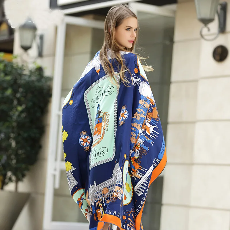 New Brand Silk Scarf Women Winter Warm Pashmina Fashion Shawl Big Square Handkerchief Twill Silk Scarves Luxury Ladies Shawl
New Brand Silk Scarf Women Winter Warm Pashmina Fashion Shawl Big Square Handkerchief Twill Silk Scarves Luxury Ladies Shawl