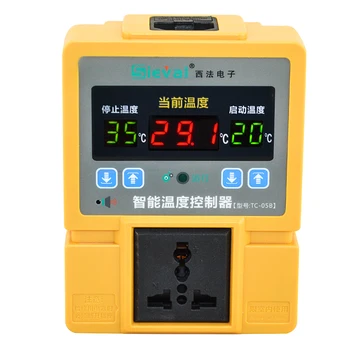 High-precision electronic digital display intelligent temperature controller / socket temperature controller
High-precision electronic digital display intelligent temperature controller / socket temperature controller
