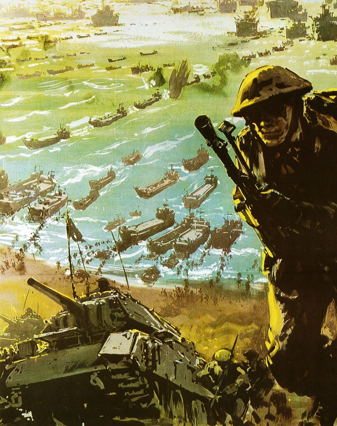 Винтаж WW2 плакат советской тематики Защитим мать Волжский Классическая Тканевая
