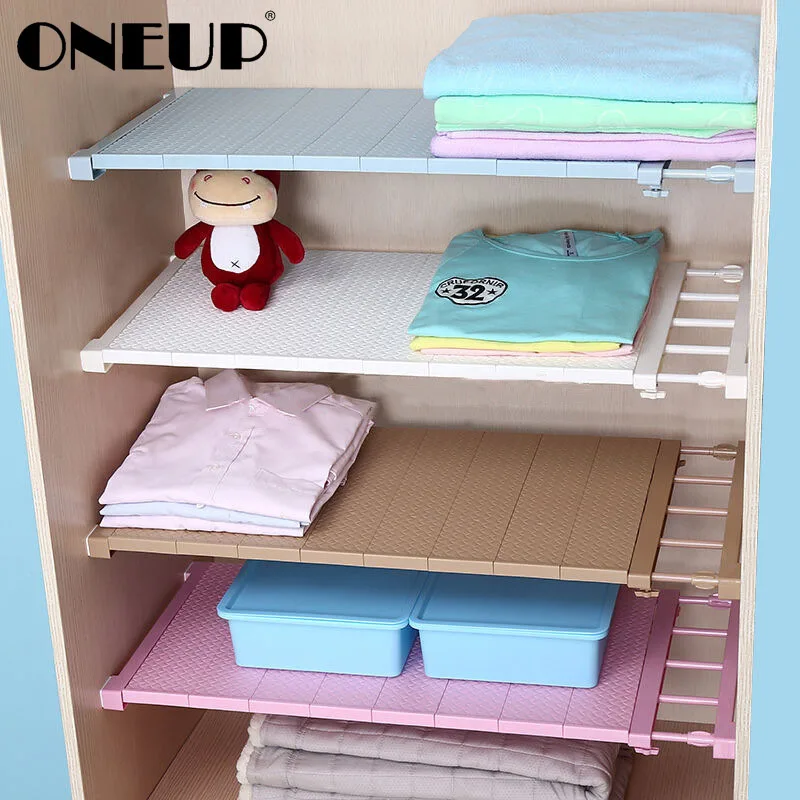 ONEUP Wardrobe Storage Shelf Wall Mounted Type Retractable Rack Kitchen Hanging Floating Shelf Wall Mounted Cabinet Holders
ONEUP Wardrobe Storage Shelf Wall Mounted Type Retractable Rack Kitchen Hanging Floating Shelf Wall Mounted Cabinet Holders