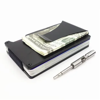 Slim Metal Credit Card Holder With RFID Anti-chief Travel Mini Wallet For Men Women Card holder Porte Carte Male Wallet
Slim Metal Credit Card Holder With RFID Anti-chief Travel Mini Wallet For Men Women Card holder Porte Carte Male Wallet
