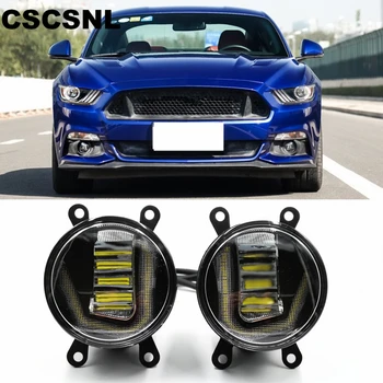 3-IN-1 Functions LED DRL Daytime Running Light Car Projector Fog Lamp with yellow signal For Ford Mustang 2015 2016 2017 2018
3-IN-1 Functions LED DRL Daytime Running Light Car Projector Fog Lamp with yellow signal For Ford Mustang 2015 2016 2017 2018
