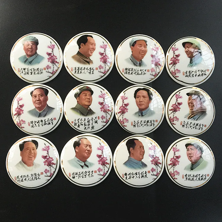 Antique red collection Chairman Mao's porcelain commemorate Medal,A set Hand-painted crafts,Collection&Adornment,Free shipping
Antique red collection Chairman Mao's porcelain commemorate Medal,A set Hand-painted crafts,Collection&Adornment,Free shipping