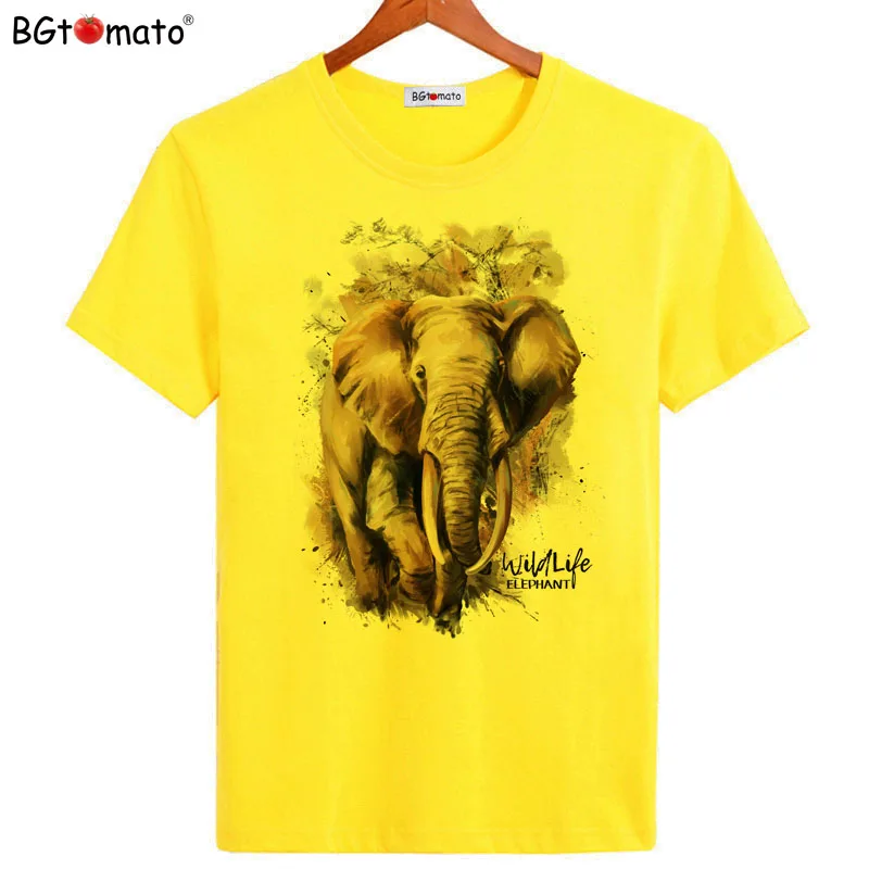 BGtomato real photo elephant 3D t shirts Men's super cool hot sale summer tops tees Good quality comfortable casual T-shirts
BGtomato real photo elephant 3D t shirts Men's super cool hot sale summer tops tees Good quality comfortable casual T-shirts